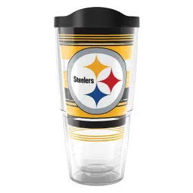 1414839 Tervis Nfl Pittsburgh Steelers - Hype Stripes Made In Usa 24 Ounces Clear