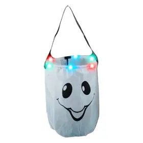 The Electric Mammoth 684191238291 Led Trick-or-treat Bags - Light Up Flashing Candy Gift Bag Fashion Accessory
