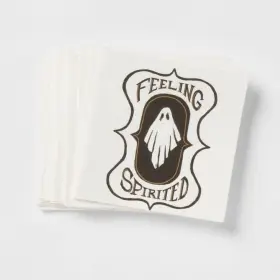 Threshold 192937417232 120 6 X 20ct Halloween Disposable Beverage Napkins Ftfeeling Spiritedft Paper