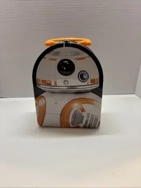 We18-34arcb Tin Box Company Star Wars Bb-8 Droid Carry Lunch Pail Lucas Film Ltd