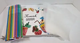 Tomnk 611434239098 Adult Drink Pouches Make Your Own Juice Box Frozen Cocktail