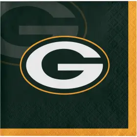 Trendware 196504110182 Green Bay Packers Beverage Napkins 48 Ct