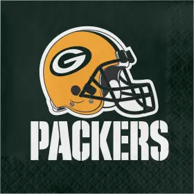 Trendware 196504110199 Green Bay Packers Napkins 48 Ct