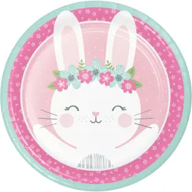 Trendware 196504176362 Bunny Party Paper Plates 24 Count