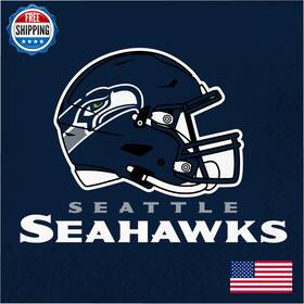 Trendware B0bxyphvvc Super Bowl Lx Seattle Seahawks Napkins 48 Ct