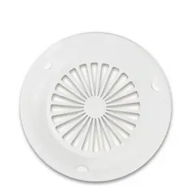 Trenton Gifts 707569038986 10-inch Reusable Plastic Paper Plate Holders Picnic Supplies 12 Set - White