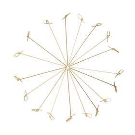 True 90429584 Knotted Appetizer Picks Long Toothpicks For Charcuterie Or Bloody