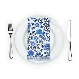 53718 Twos Company 019218211061 Chinoiserie Napkins Set Of 4