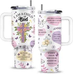 Sb3-40oz-bible1 Uibunoo Christian Gifts For Women I Am A Child Of God 40 Oz Ounces Bible1