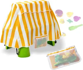 01-akxxz-yellow Unark Water Table Cover With Toy Storage Upgraded And Bag Yellow