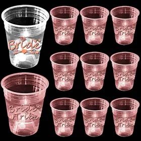 Unbrands 711379109453 22 Pcs Bachelorette Party Decorationsglow Cups For Bride And Team Bridebachelorett