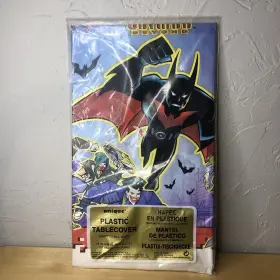 Unique 011179138432 Vtg Batman Beyond Ind. Table Cover Plastic 1999 Animated Series 54 X 84