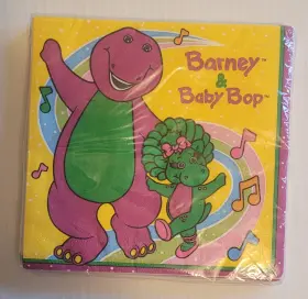 Unique 011179143726 Vintage 1995 Barney Baby Bop Party Napkins 2 Ply
