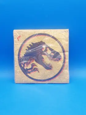 Unique 011179434022 Jurassic World 6.5 Inch X Paper Napkin By - New