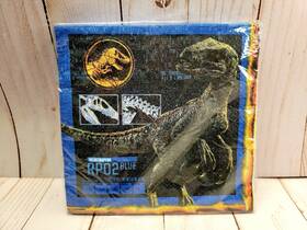 Unique 011179576524 Jurassic World Park Paper Napkins Velociraptor Birthday Party Dinosaur 16 Ct