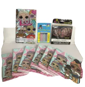 Unique 011179789429 Lol Surprise Birthday Set 6 Pks Napkins Tablecloth Confetti Balloons Candles New Unique 011179789429 Lol Surprise Birthday Set 6 Pks Napkins Tablecloth Confetti Balloons Candles New