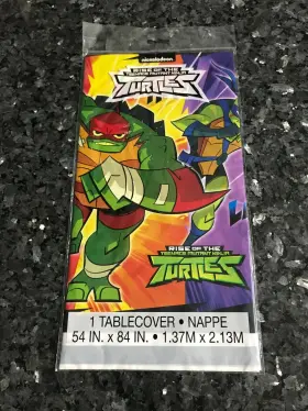 Unique 011179793037 Teenage Mutant Ninja Turtles Plastic Table Cover 54 Inch X 84 Unique 011179793037 Teenage Mutant Ninja Turtles Plastic Table Cover 54 Inch X 84