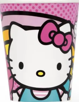 41786 Unique Hello Kitty Paper Beverage Cups Birthday Party Supplies 9 Oz 8 Count