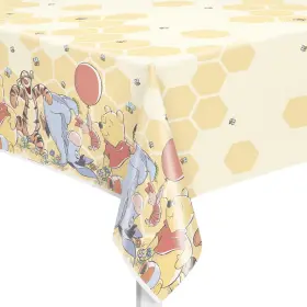 77363 Unique Disney Winnie The Pooh Rectangular Plastic 84 Inch X 54 Rectangle Multi Color
