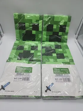 79402 Unique Minecraft Luncheon Napkins 6 Pack Of 16 Count Each For A Total 96