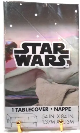 78343 Unique Ind Disney Star Wars The Mandalorian. Baby Yoda. Plastic Party Table Cover 54x84 Inch