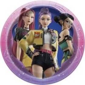 Unique Industries 011179371174 K-pop Demon Hunters 9 Inch Dinner Party Plates- Pack Of 8