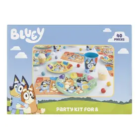 20787 Unique Industries Bluey 40 Piece Party Kit For 8