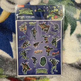 13936295 Unique Industries Inc. Rise Of The Teenage Mutant Ninja Turtles Stickers 4 Pack 2018 Rare Tmnt