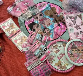 79115 Unique Industries Inc. Lol Surprise Birthday Party Pack For 16