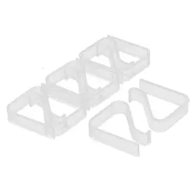 Uxcell 602451353720 Table Plastic Tablecloth Covver Runner Clip Clamp Holder 2-3.5cm Thickness 8 Pcs