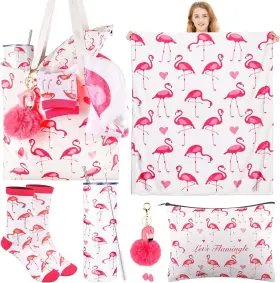 Fg001 Vaipi 6 Pcs Flamingo Gifts For Women Lover Large Pink