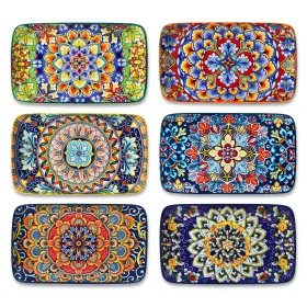 Vc-simi-6shp-01 Vancasso Simi 6-piece Ceramic Salad Plates Set - 8.5 Inch