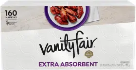 Vanity Fair 042000352703 Extra Absorbent Premium Paper 160 Count Pack Of 1 White