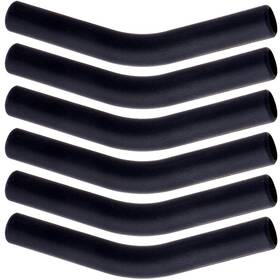 Varmdukke Hy2405202t13b003c3-cp 6pcs Reusable Metal Straw Tips Food Grade Silicone 8 Mm Black