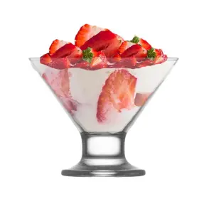 Vikko 793897541809 Dessert Bowls 5.5 Ounce Ice Cream Sundae Set Of 6 Footed Desser