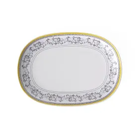Villeroy & Boch 003683109219 Audun Ferme Pickle Dish/gravy Stand 7.75 In Premium Porcelain White/gray
