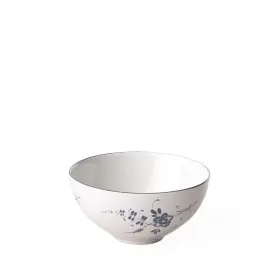 Villeroy & Boch 003686238381 Vieux Luxembourg Individual Bowl Asia 4.25 In Premium Porcelain White/blue
