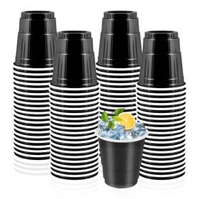 Vumdua Ljrzt0miq2 100 Pack 2 Oz Plastic Shot Cups Disposable Mini Glasses Jell
