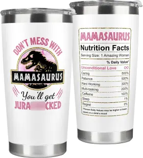 T-pqtuon9b Vvisually Gifts For Mom From Daughter Son - Birthday Mothers 20oz White 20 Oz