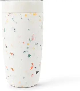 W&p 810074412735 Porter Insulated Tumbler 20 Oz No Metallic Ounces Terrazzo Cream