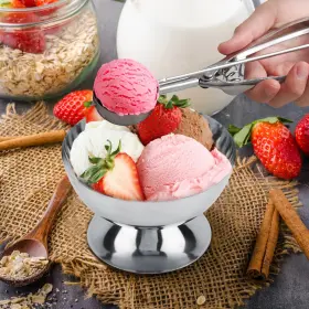 Wallfire 382593665337 Stainless Steel Ice Cream Cups Serving Dessert Dish Bowls Large Capacity 200m
