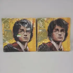 1lun2355 Warner Bros. Harry Potter Birthday Party Goblet Of Fire Hallmark Lot 2 Packs 32 Napkins