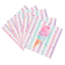 Napkins-001-us Wernnsai Ice Cream Party Supplies - Disposable 3 Ply Pink Sweet The