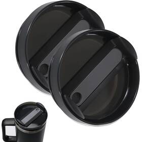 Wholelives 731723809761 2 Pack 40 Oz Tumbler Lid Replacement Fit Without Leak Stopper Black