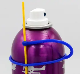 Wicks Aircraft 313044439423 Hold-it Aerosol Straw Holder Pack Of 5 Spray Can Holders