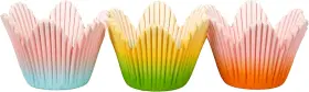 W1005965 Wilton Ombre Flower Petal Cupcake Liners Pastel 2 In Assorted Pastels