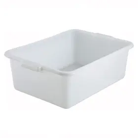 Winco 782195270139 Dish Box 20.25-inch By 15.5-inch 7-inch White