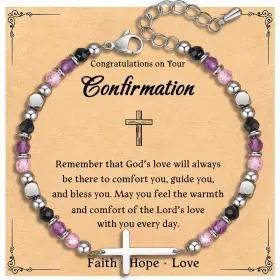Gl-b-001-cn Wineord Confirmation Gifts For Teen Girls Catholic Rel