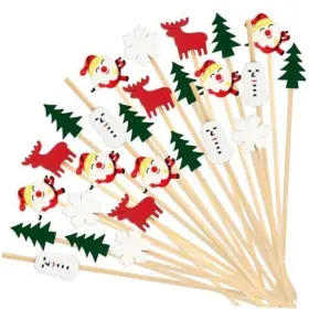 04chris-picks Wixelon Christmas Toothpicks For Appetizers 200 Pcs Cocktail Picks 04chris-picks Wixelon Christmas Toothpicks For Appetizers 200 Pcs Cocktail Picks