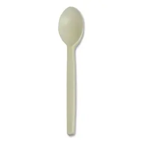 Wna 644632902488 Ecosense Renewable Plant Starch Cutlery Spoon Plastic Cream 50/pack Wna 644632902488 Ecosense Renewable Plant Starch Cutlery Spoon Plastic Cream 50/pack